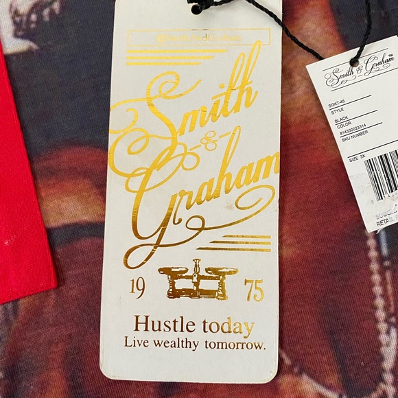 90’s VINTAGE-OutKast:Big Boi & Andre 3000 TRAP Smith & Graham Short Sleeve Shirt - Picture 4 of 5